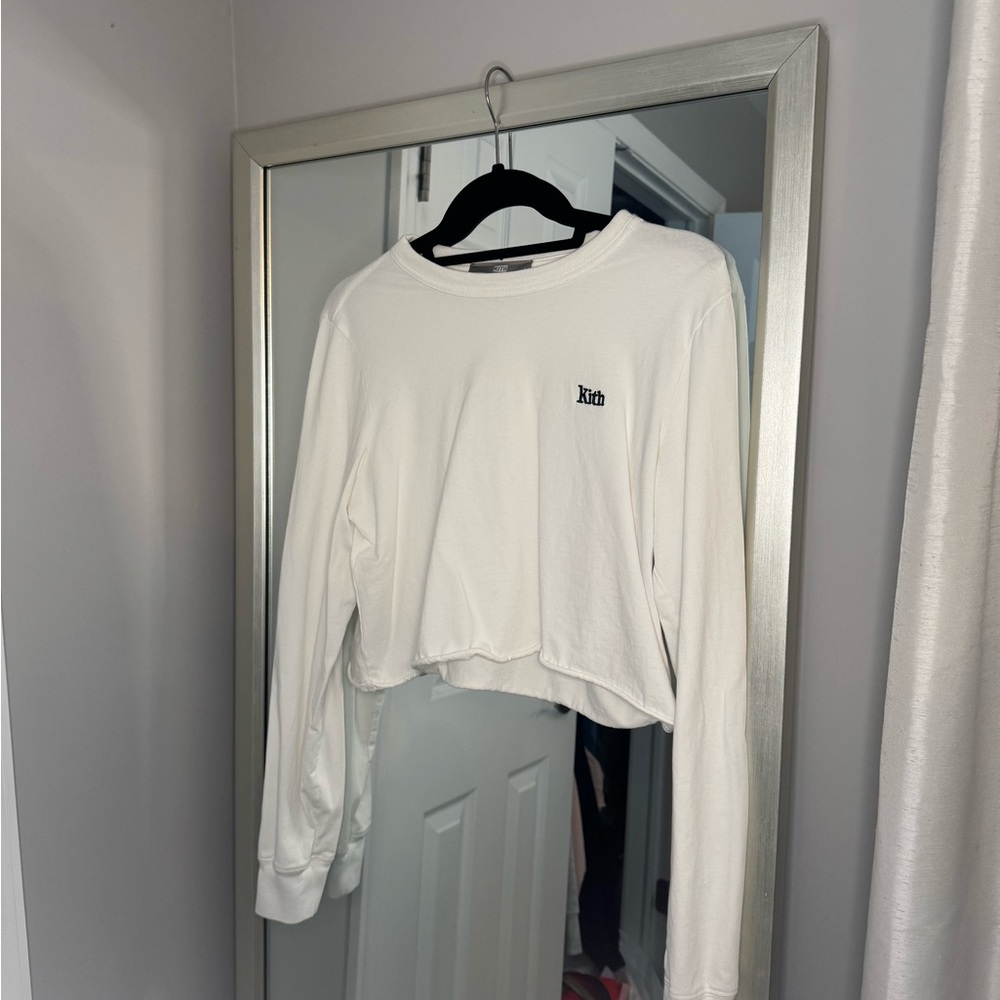 Kith white long sleeve